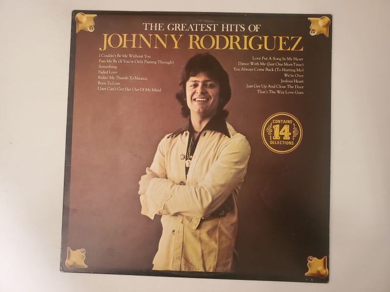 Johnny Rodriguez The Greatest Hits of Johnny Rodriguez vinyl record